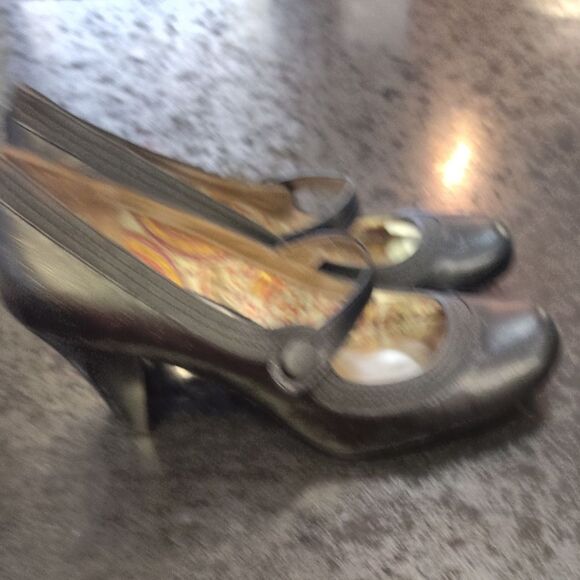 Style & Co Black Mary Jane Heels - Picture 4 of 7